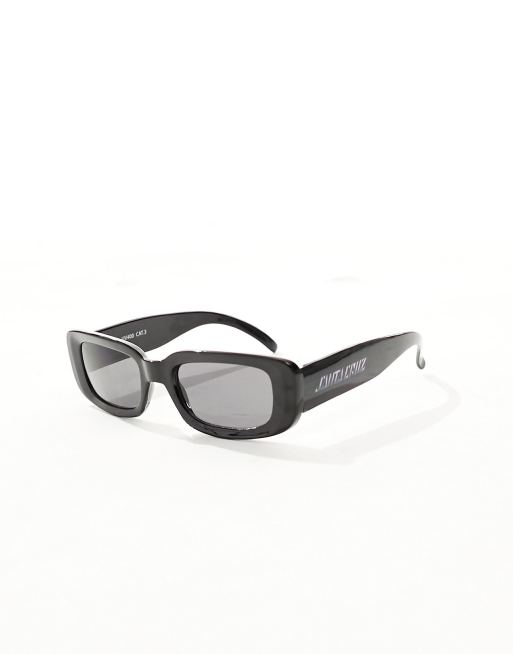 Santa Cruz – Svarta, rektangulära solglasögon, 2 av 4