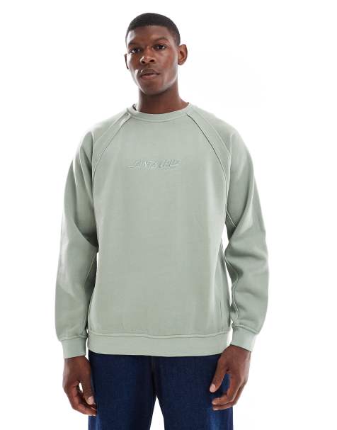 Santa Cruz - Sweat classique avec logo teint - Vert - view 1
