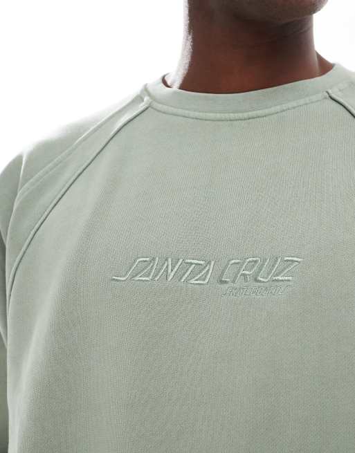 Santa Cruz - Sweat classique avec logo teint - Vert, 5 de 5