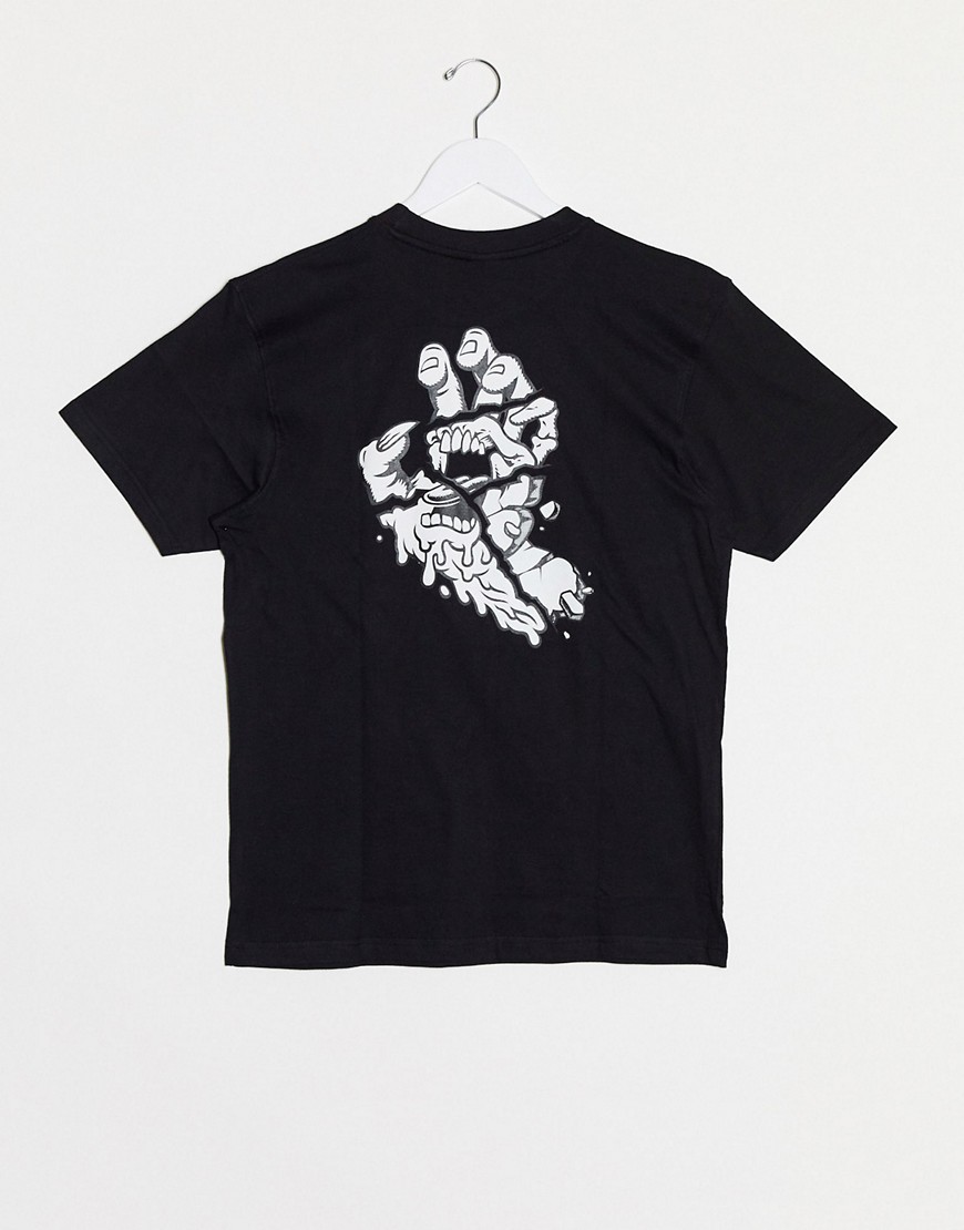 Santa Cruz – Universal Hand – Svart t-shirt