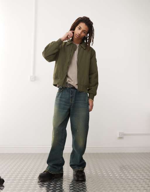 Mens Clothing Karl Kani Signature Padded Utility Jacket Padded