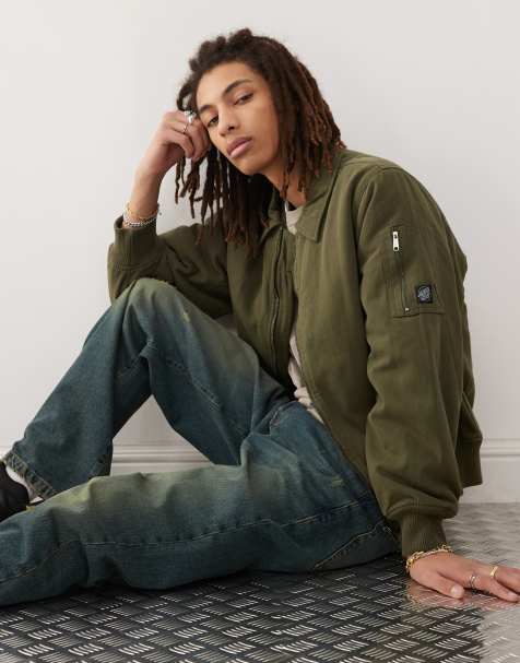 Santa Cruz – Utility-Bomberjacke in Khaki - view 1
