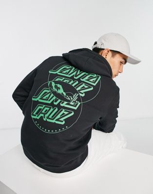 Santa Cruz Venn Dot hoodie in black - ASOS Price Checker