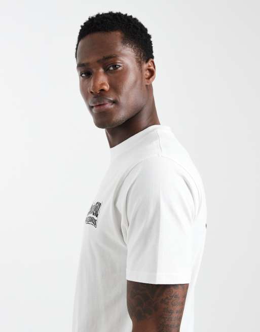 Santa Cruz – Vit t-shirt med handtryck baktill, 4 av 5
