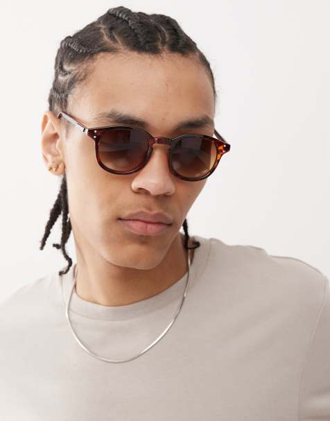 Santa Cruz Watson round sunglasses in brown tortoiseshell - view 1