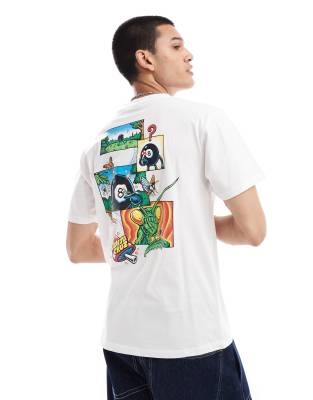 Santa Cruz winkowski comic t-shirt in white φωτογραφία