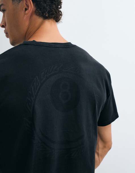 Santa Cruz winkowski hachi ball graphic t-shirt in black - view 1