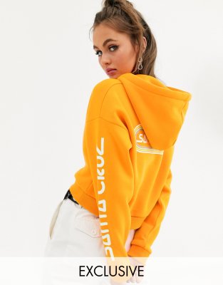 santa cruz cropped hoodie