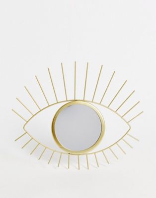 Sass and Belle eye mirror in gold