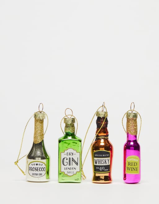 Sass & Belle 4 pack drinks bottle baubles