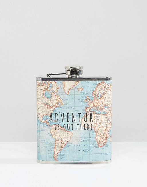 Sass & Belle Adventure is Out There Hip Flask