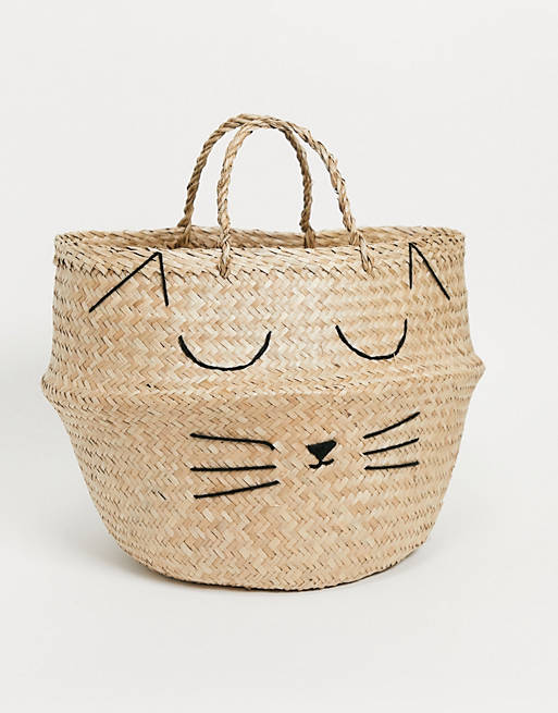 Sass & Belle cats whiskers storage basket