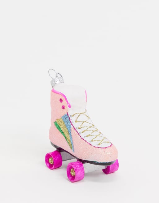 Sass & Belle Christmas tree decoration in retro roller skate