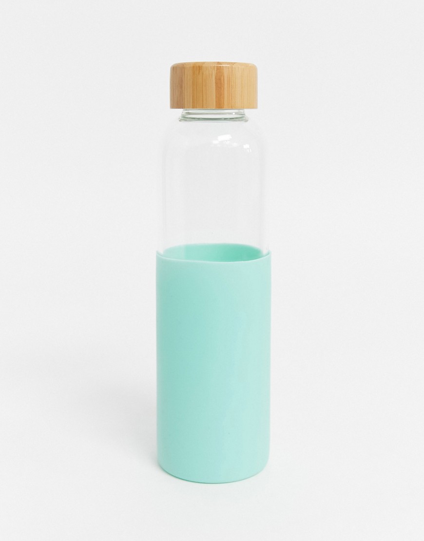 Sass & Belle glass water bottle-Multi