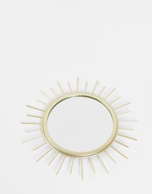 Sass & Belle Sass & Belle gold sunburst mirror-Multi