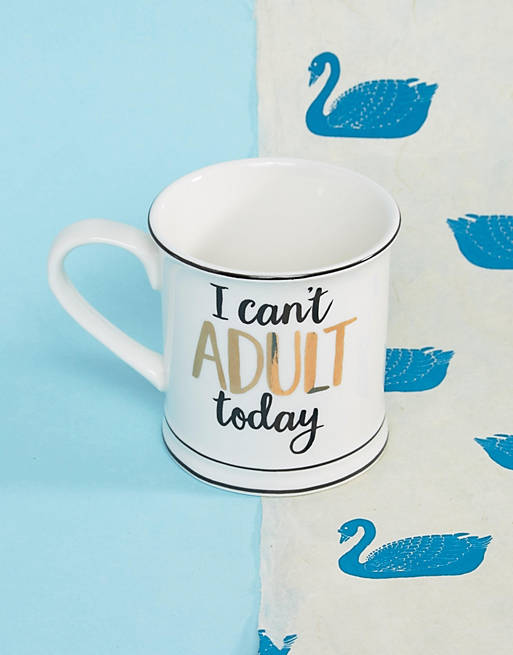 Sass & Belle – I Can't Adult Today – Tasse
