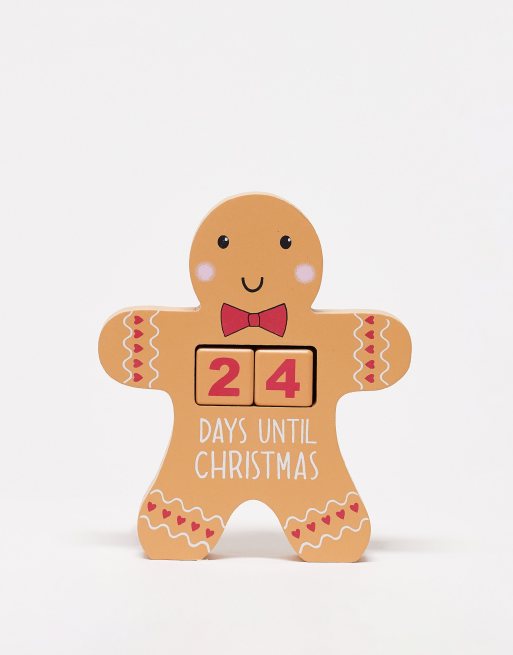 Sass & Belle – Jul – Adventskalender i form av pepparkaksgubbe