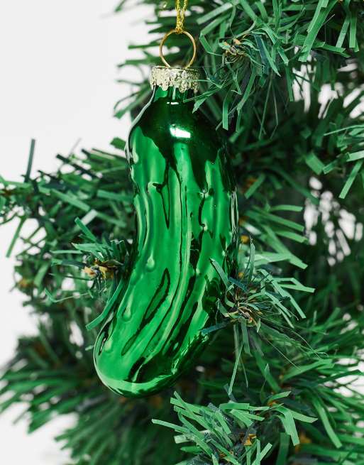 Sass & Belle - Kerstbal in vorm van augurk