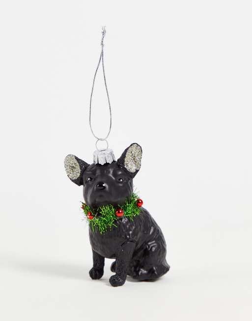 Sass & Belle - Kerstdecoratie in Franse bulldog-ontwerp