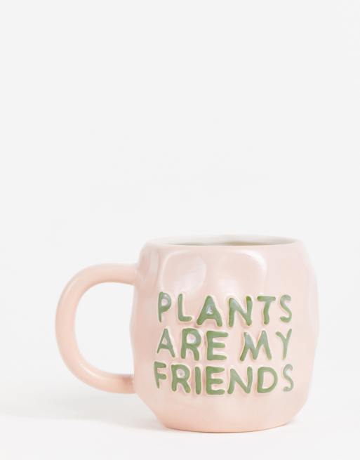 Sass & Belle – Kubek z napisem „Plants Are My Friends”