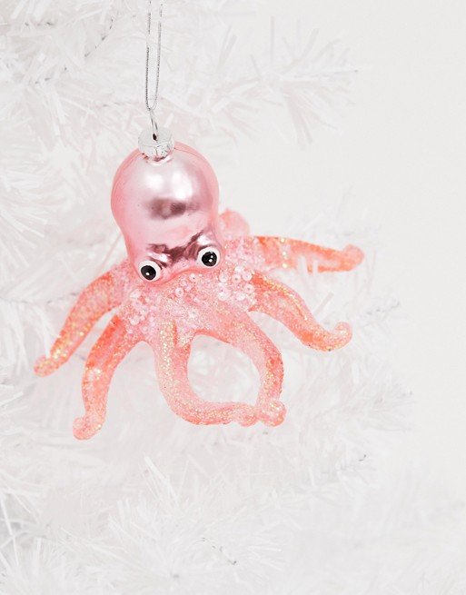 Sass & Belle octopus Christmas decoration