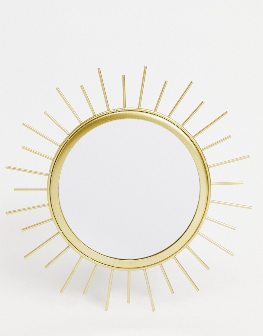 Sass & Belle - Sunburst spejl-Guld