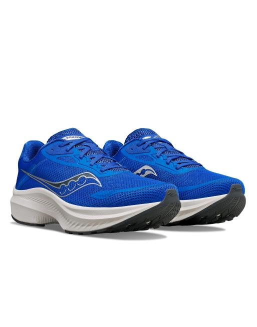 Saucony - Axon 3 Neutral - Sneakers da corsa blu cobalto e argento