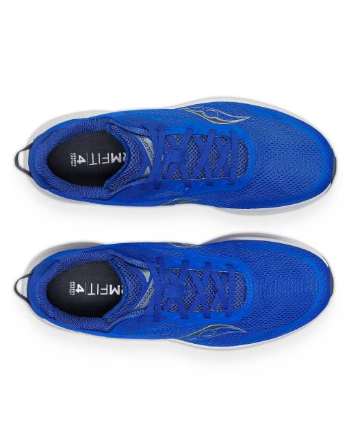 Saucony - Axon 3 Neutral - Sneakers da corsa blu cobalto e argento, 4 di 4