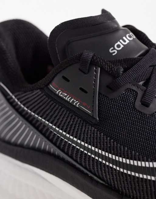 Saucony – Endorphin Azura – Laufschuhe in Schwarz und Weiß, 5 von 5