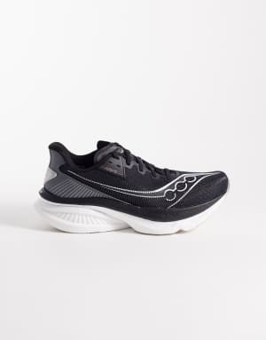 Saucony Endorphin Azura running trainers in black and white