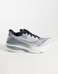 Saucony Endorphin Azura running trainers in white and silver