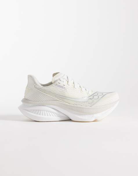 Saucony - Endorphin Azura - Sneakers da corsa avorio e bianche - view 1