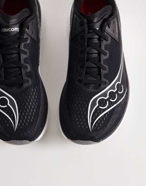 Saucony - Endorphin Azura - Sorte og hvide løbesneakers - view 1