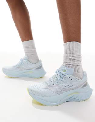 Saucony Saucony Endorphin Speed 4 fast & light trainers in ice melt-Blue