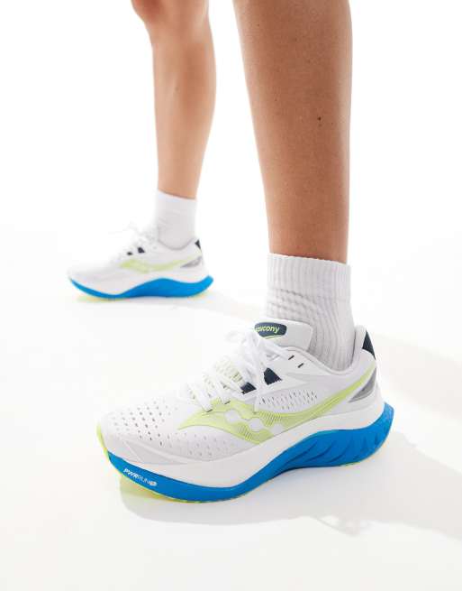 Saucony - Endorphin Speed 4 Neutral - Sneakers da corsa bianche e viziblue, 3 di 5