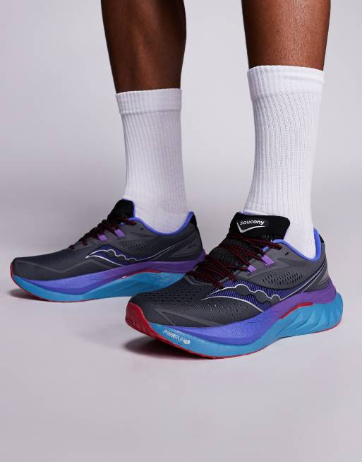 Saucony – Endorphin Speed 4 – Niebieskie buty sportowe do biegania