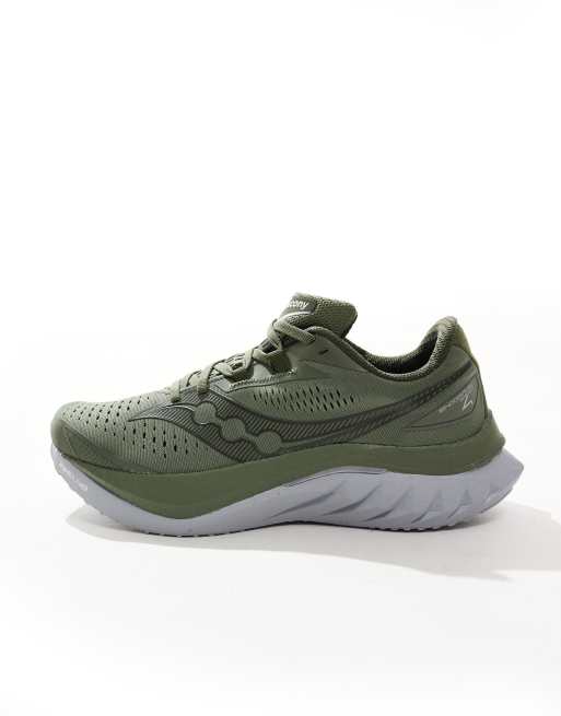 Saucony – Endorphin Speed 4 – Oliwkowe buty sportowe do biegania, 2 z 5