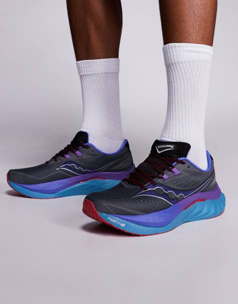 Saucony Endorphin Speed 4 running trainers in shadow - view 1