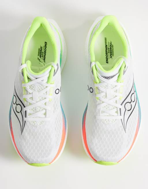 Saucony - Endorphin Speed 5 - Baskets de course - Blanc et multicolore, 3 de 5