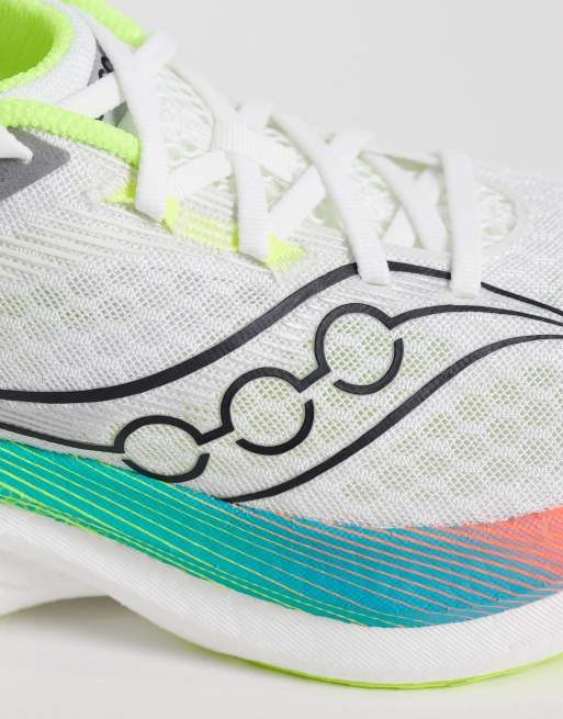 Saucony - Endorphin Speed 5 - Baskets de course - Blanc et multicolore, 4 de 5