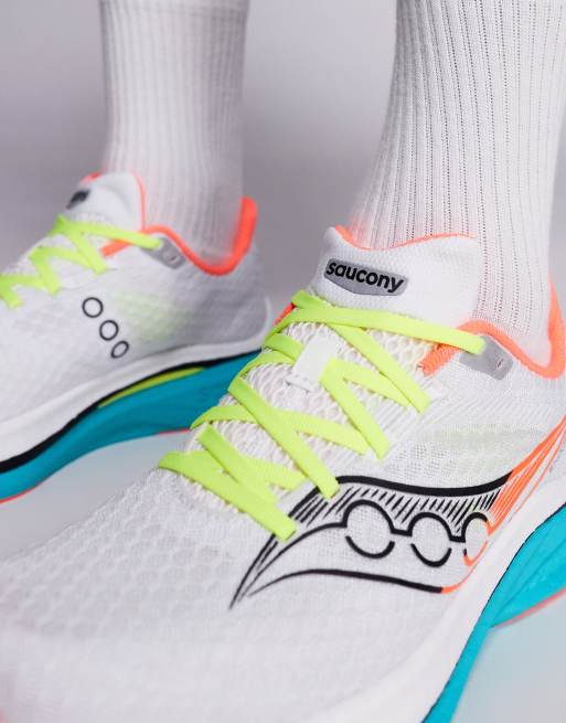 Saucony - Endorphin Speed 5 - Baskets de course - Blanc et mutant, 4 de 5