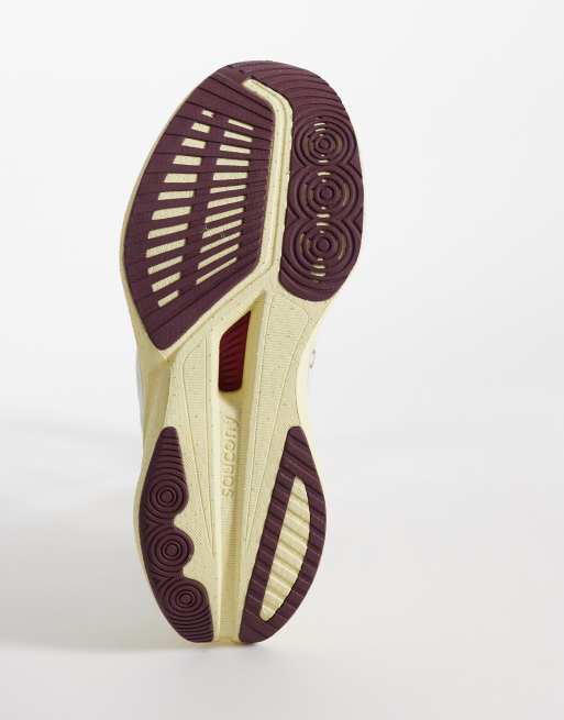 Saucony Endorphin Speed 5 buty sportowe w kolorze ivory i maroon, 5 z 5
