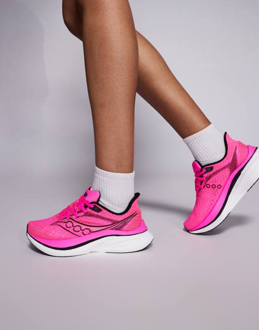 Saucony – Endorphin Speed 5 – Lauf-Sneaker in Rosa und Schwarz, 4 von 5
