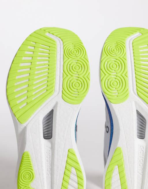 Saucony – Endorphin Speed 5 – Lauf-Sneaker in Weiß und Nachthimmelblau, 5 von 5