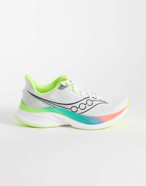 Saucony Endorphin Speed 5 løbesneakers i hvid og farvefade - view 1