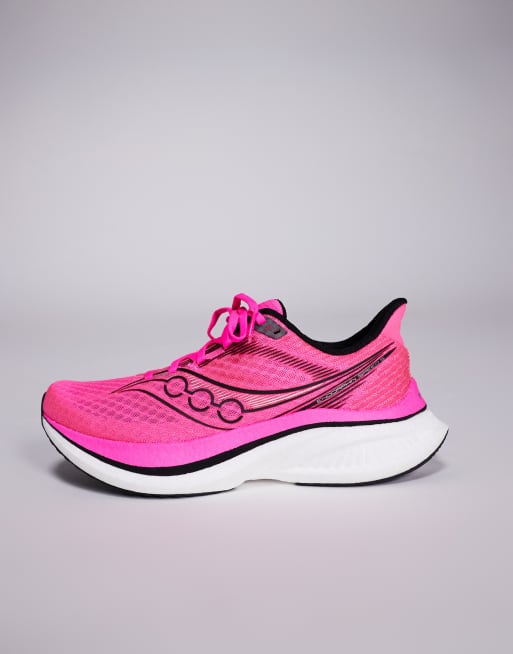 Saucony – Endorphin Speed 5 – Rosa och svarta löparskor, 2 av 5