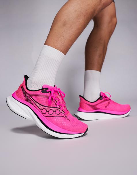 Saucony – Endorphin Speed 5 – Różowo-czarne buty sportowe do biegania - view 1