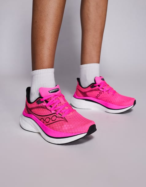 Saucony – Endorphin Speed 5 – Różowo-czarne buty sportowe do biegania - view 1
