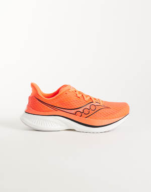 Saucony Endorphin Speed 5 running trainers in bright red