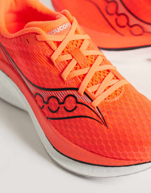 Saucony Endorphin Speed 5 running trainers in bright red, 3 of 5